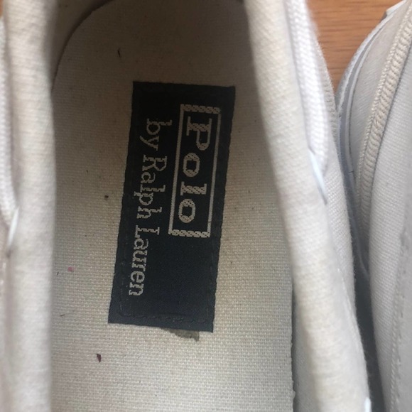 White canvas women / men’s canvas Shoes size 9 - Picture 3 of 6